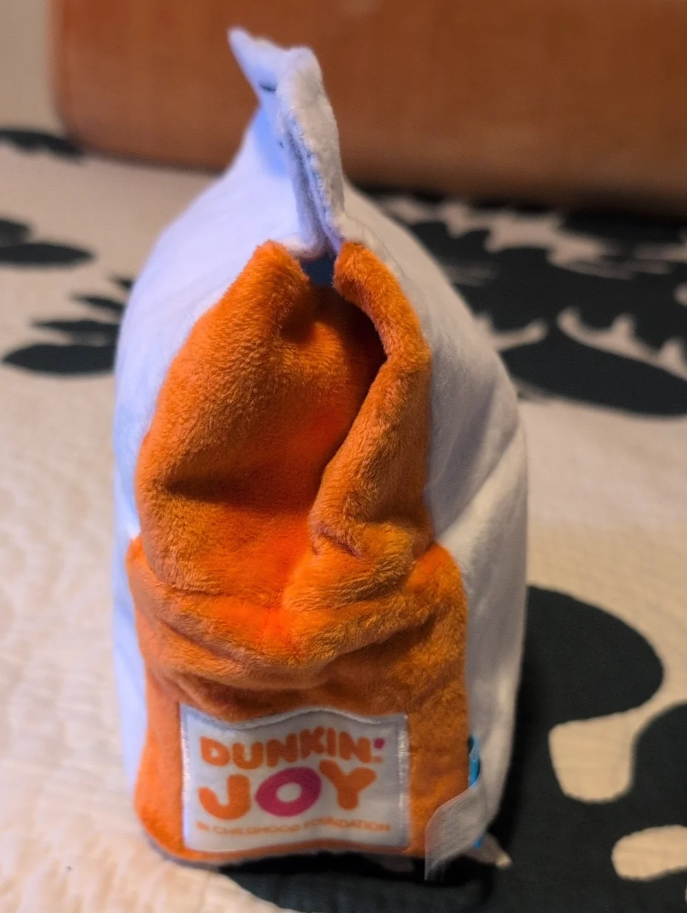 Dog Shark Costume Size Large & Dunkin Munchies Bag (Bundle Of 2)